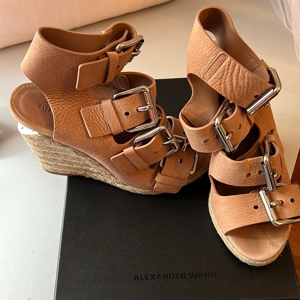 ALEXANDER WANG BLUSH WEDGE